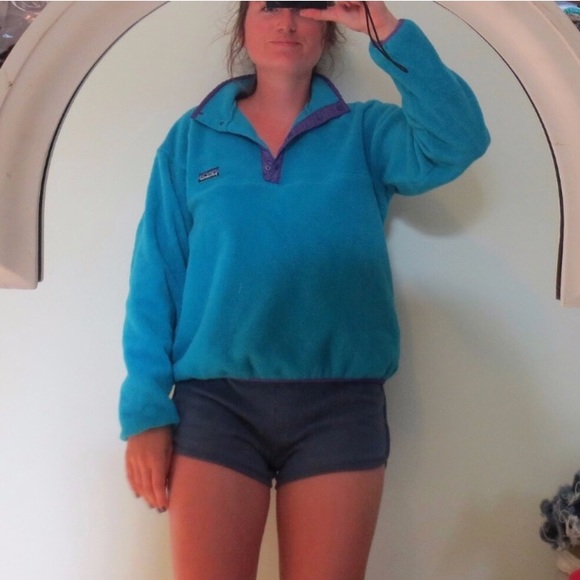 Teal Patagonia with purple trim - Picture 3 of 3